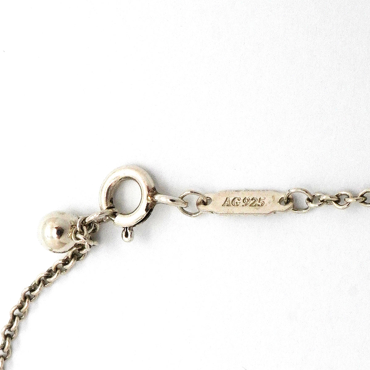 【6jkb0421】ティファニー ネックレス ハードウェアボール シルバー925【中古】メンズ レディース ユニセックス