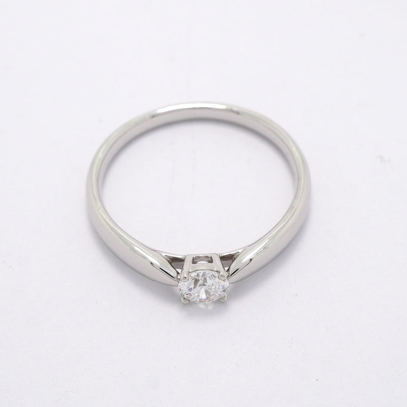 【6jkb0427】ティファニー リング ハーモニー 1PD Pt950 プラチナ ダイヤモンド 0.27ct 11.5号【中古】レディース