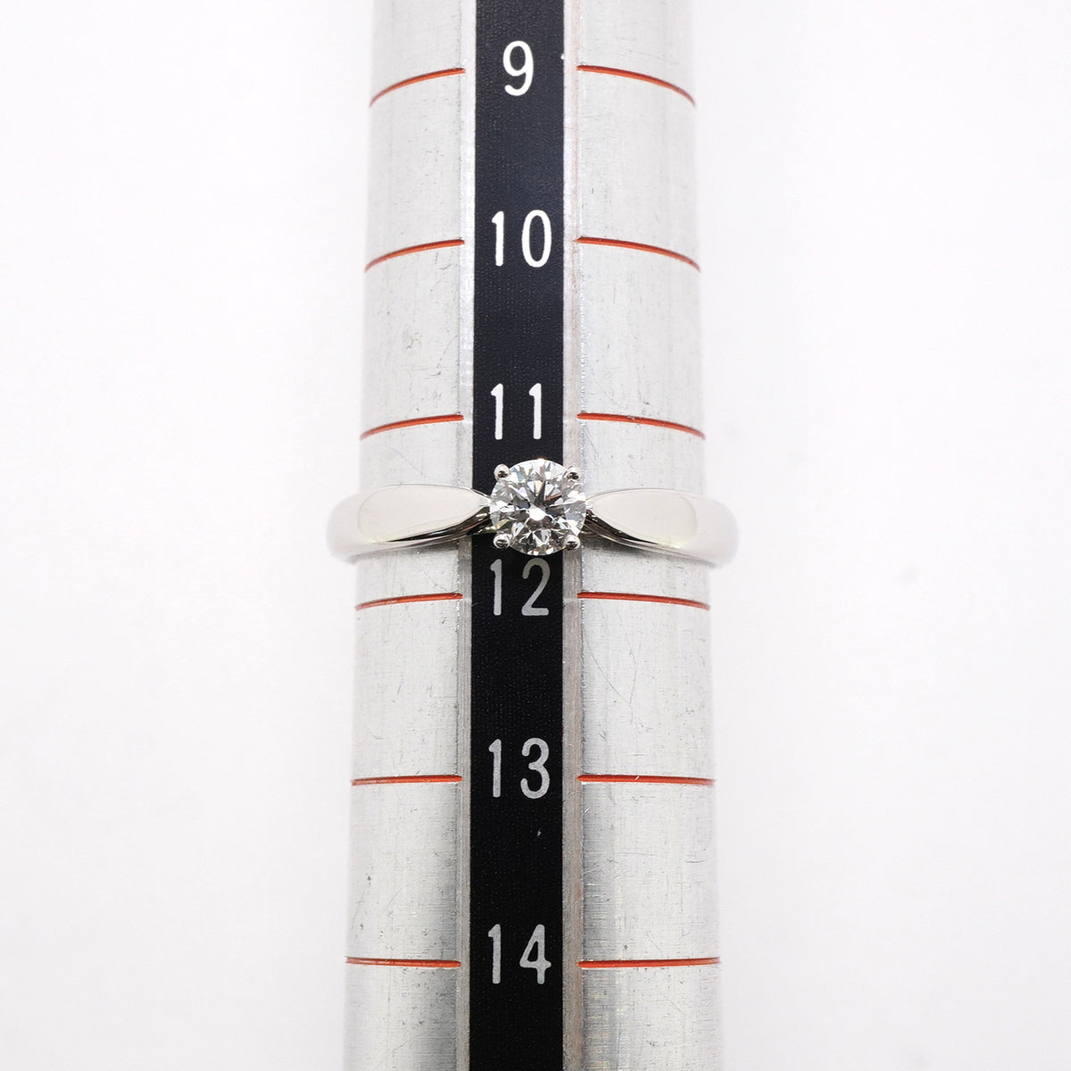 【6jkb0427】ティファニー リング ハーモニー 1PD Pt950 プラチナ ダイヤモンド 0.27ct 11.5号【中古】レディース