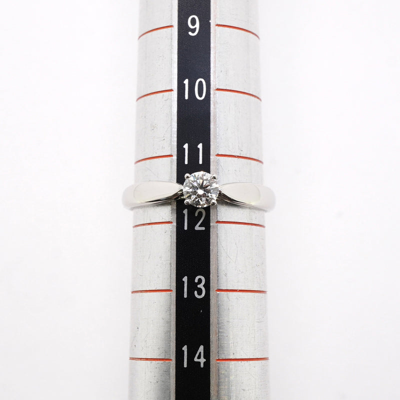 【6jkb0427】ティファニー リング ハーモニー 1PD Pt950 プラチナ ダイヤモンド 0.27ct 11.5号【中古】レディース