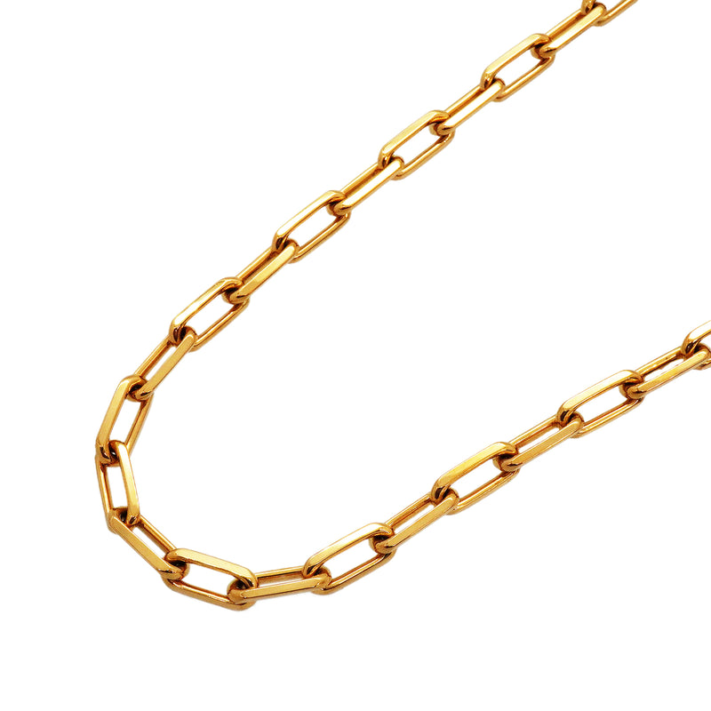 【6jkb0439】カルティエ ネックレス サントスドゥカルティエ/ミディアムモデル K18YG イエローゴールド【中古】メンズ レディース ユニセックス