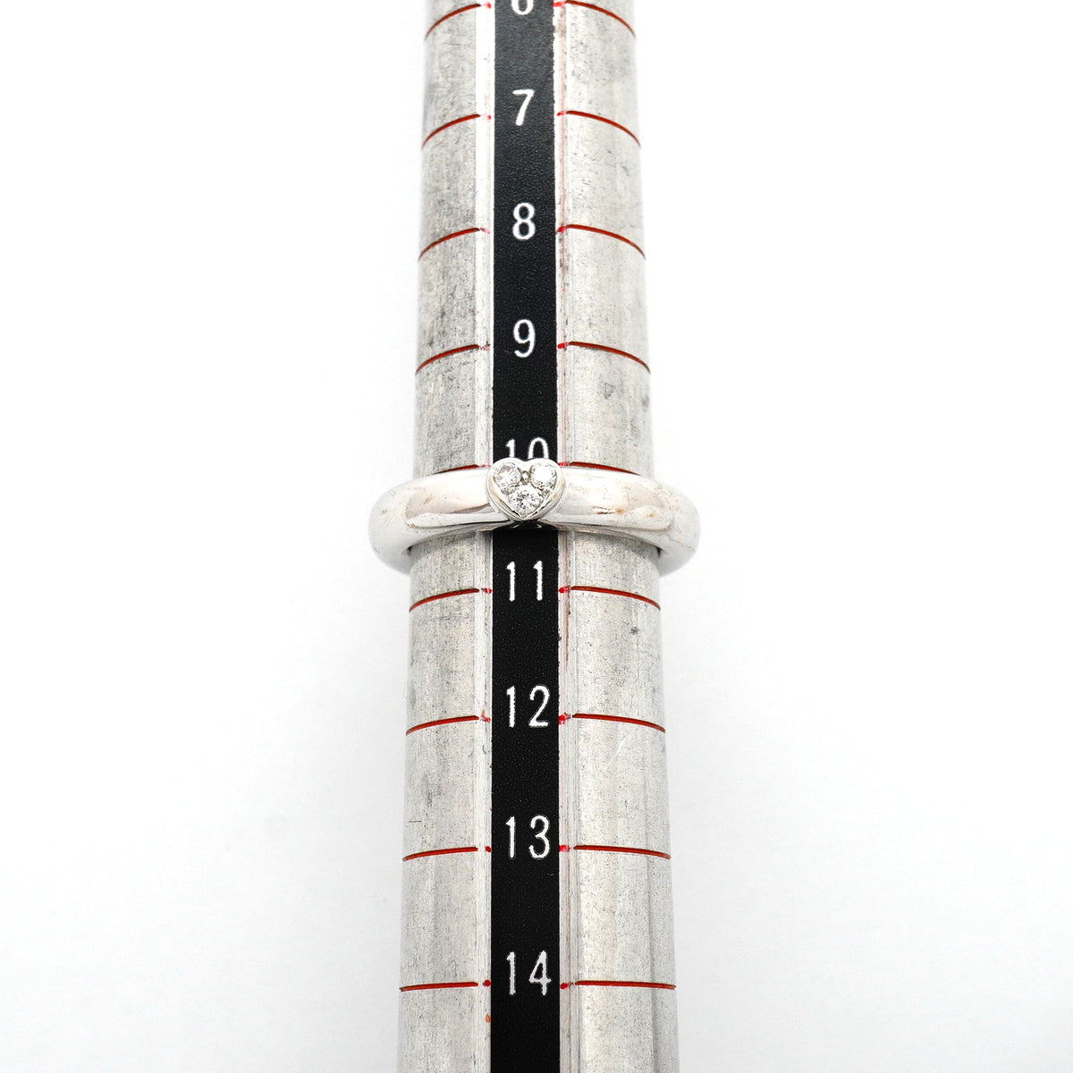 【6jkb0442】ティファニー リング フレンドシップ K18WG ホワイトゴールド ダイヤモンド 10.5号【中古】レディース