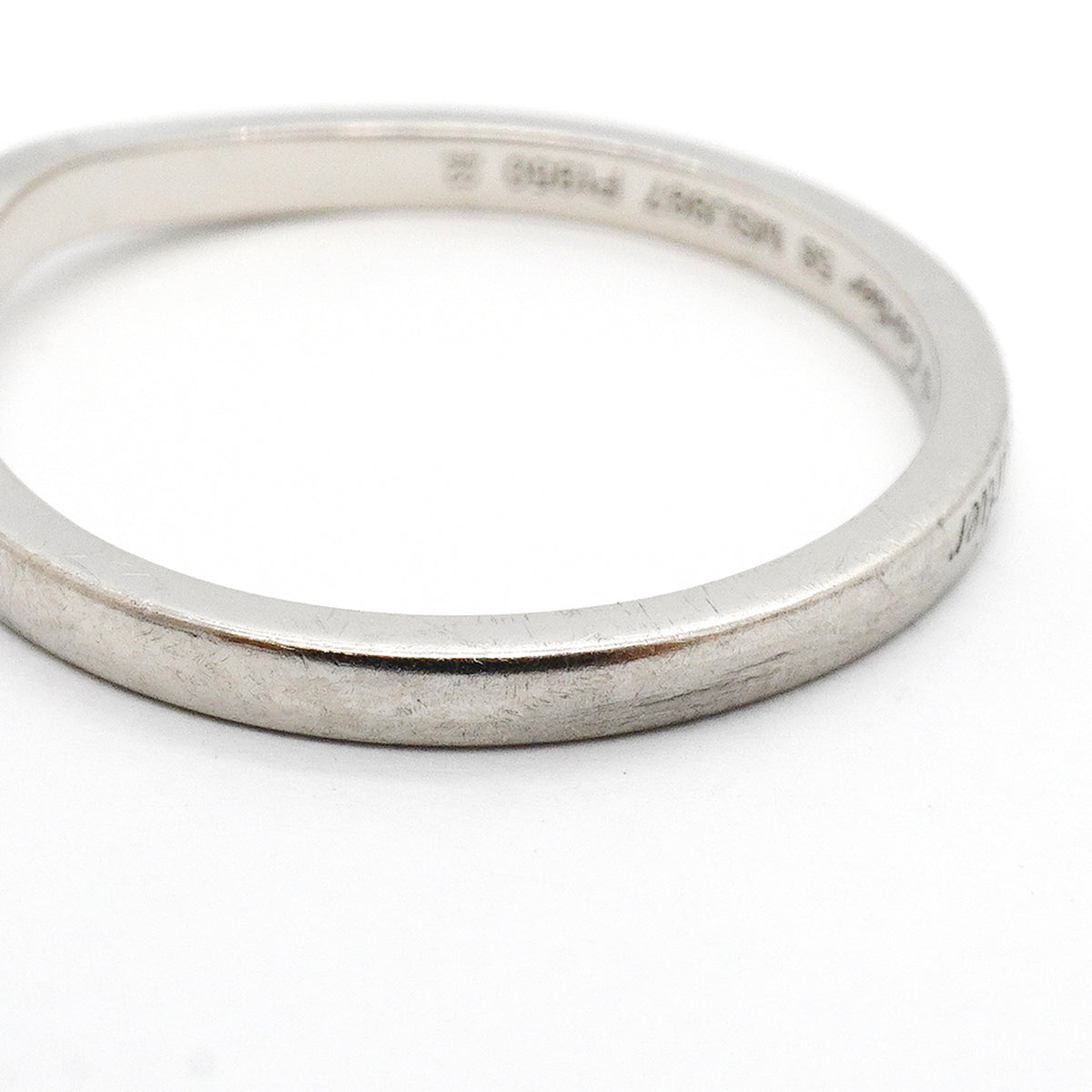 【6jkb0446】カルティエ リング バレリーナ Pt950 プラチナ ＃58【中古】メンズ