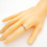 【6jkb0449】エルメス リング アリアンヌ K18WG ホワイトゴールド ＃54【中古】レディース