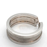 【6jkb0450】カルティエ リング C2 K18WG ホワイトゴールド ダイヤモンド ＃51【中古】レディース