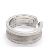 【6jkb0453】カルティエ リング C2 K18WG ホワイトゴールド ＃50【中古】レディース
