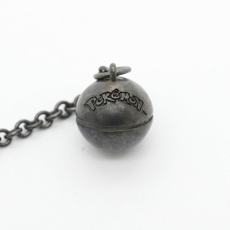 【6jkb0464】ティファニー ネックレス ポケモンコラボ/ヒトカゲ シルバー925 ダイヤモンド ブラック【中古】レディース