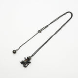 【6jkb0464】ティファニー ネックレス ポケモンコラボ/ヒトカゲ シルバー925 ダイヤモンド ブラック【中古】レディース