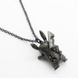 【6jkb0465】ティファニー ネックレス ポケモンコラボ/ピカチュウ シルバー925 ダイヤモンド【中古】レディース