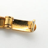 【6jkb0471】クリスチャンディオール ネックレス GPメッキ ラインストーン【中古】レディース