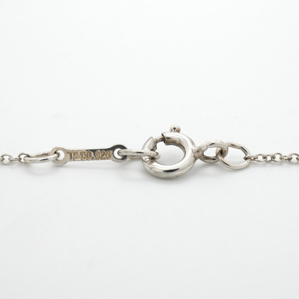 【6jkb0473】ティファニー ネックレス ラビングハート ハートモチーフ シルバー925【中古】レディース