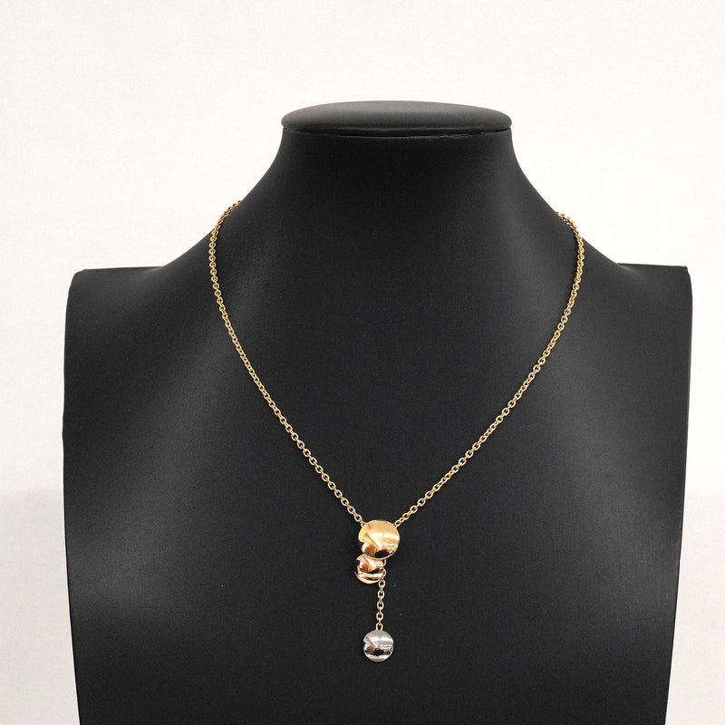 【6jkb0479】カルティエ ネックレス トリニティ K18YG イエローゴールド ゴールド 3カラー【中古】レディース