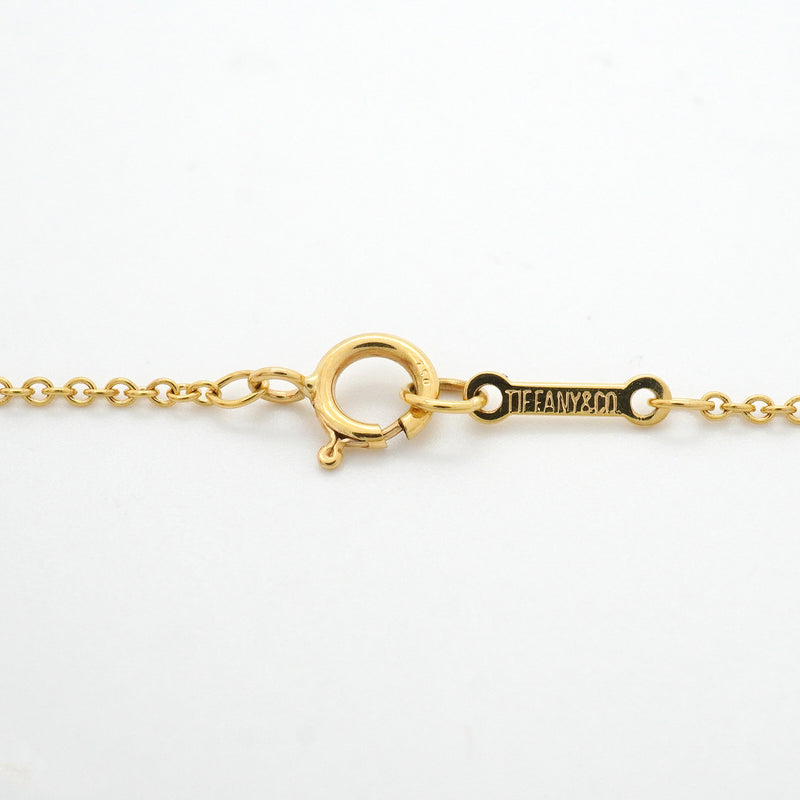 【6jkb0483】ティファニー ネックレス ダブルループ K18YG イエローゴールド【中古】レディース