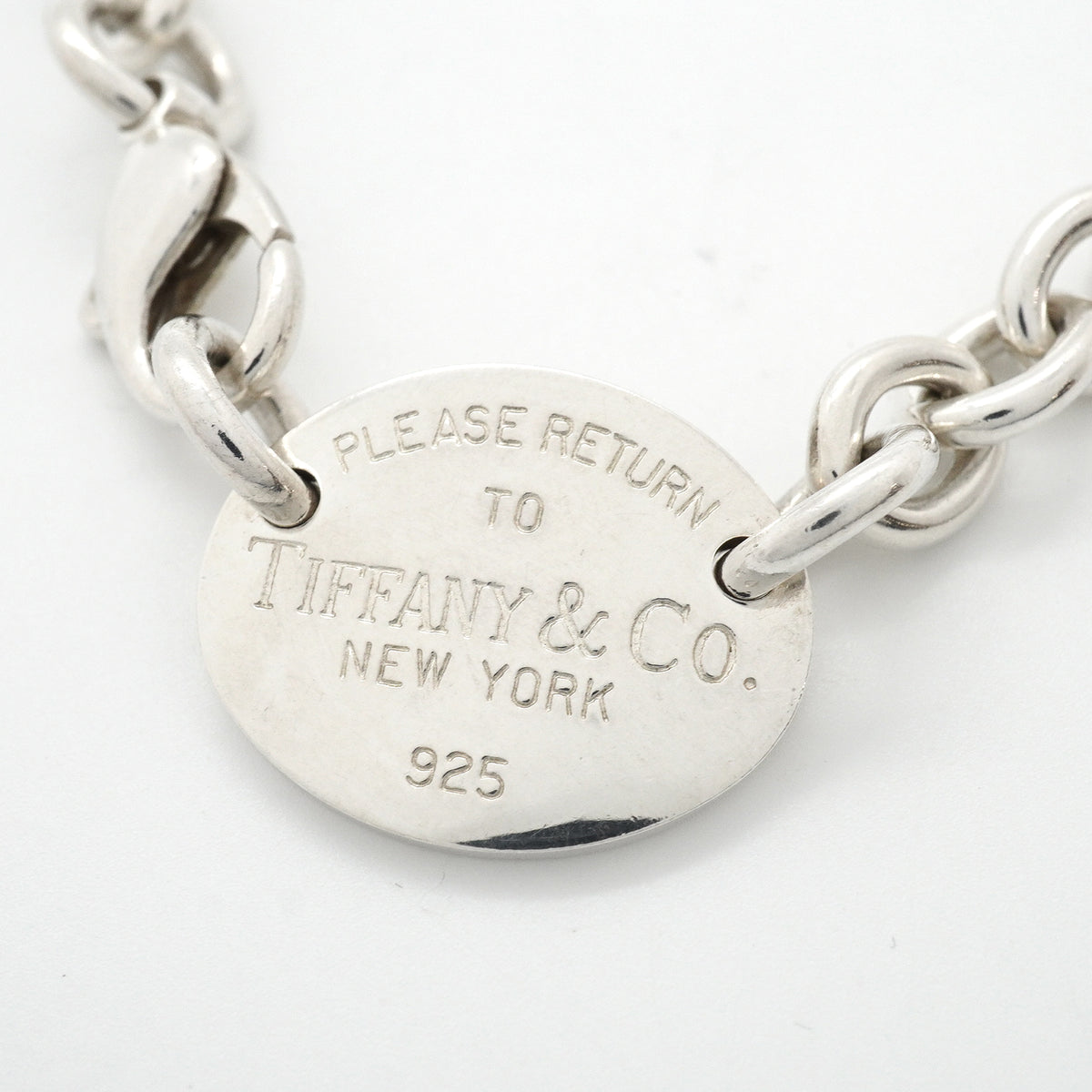 【6jkb0490】ティファニー ネックレス リターントゥ シルバー925【中古】レディース