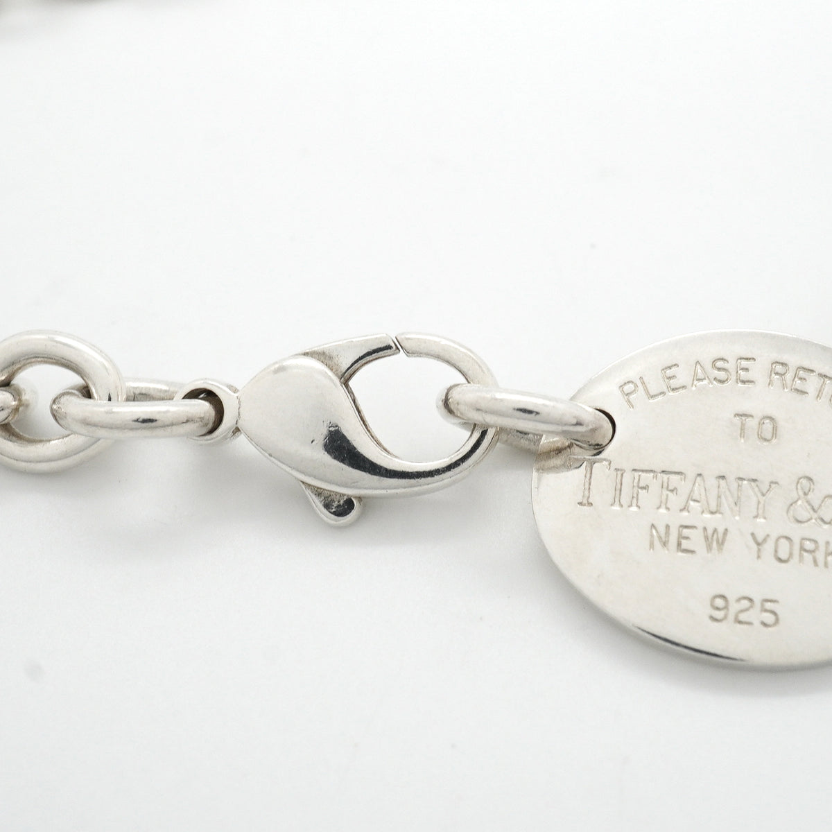 【6jkb0490】ティファニー ネックレス リターントゥ シルバー925【中古】レディース