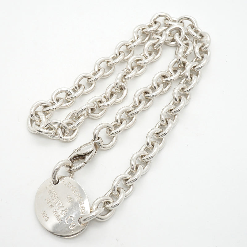【6jkb0490】ティファニー ネックレス リターントゥ シルバー925【中古】レディース