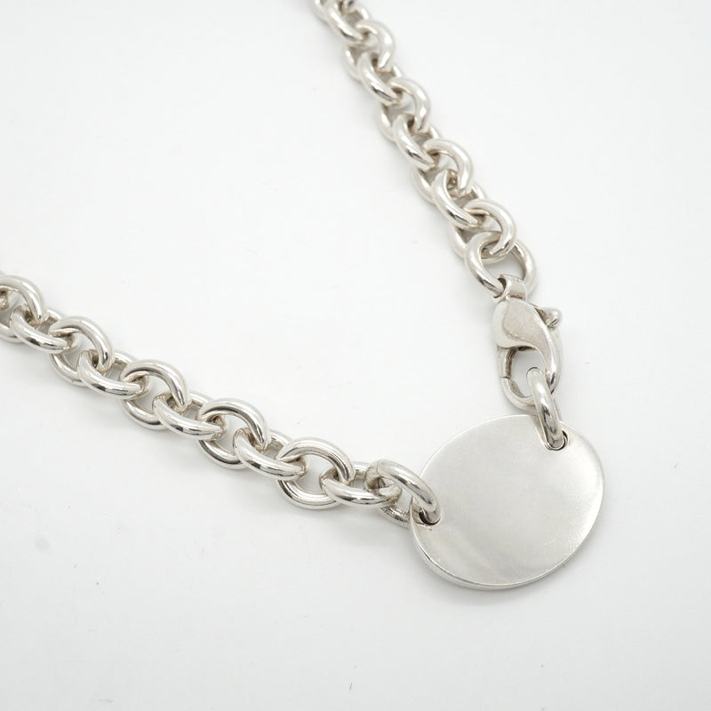 【6jkb0490】ティファニー ネックレス リターントゥ シルバー925【中古】レディース