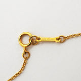 【6jkb0499】ティファニー ネックレス キス パヴェ K18YG イエローゴールド Pt950 プラチナ ダイヤモンド【中古】レディース