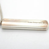 【6jkb0521】ティファニー ネックレス ナローバー シルバー925【中古】レディース