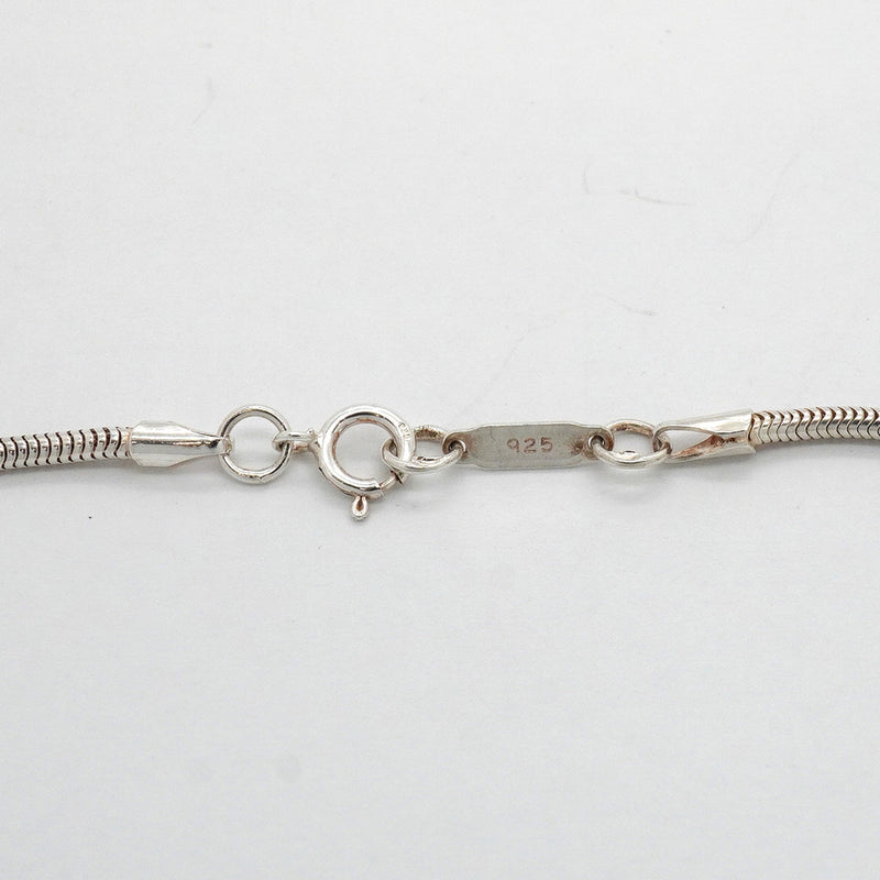【6jkb0521】ティファニー ネックレス ナローバー シルバー925【中古】レディース