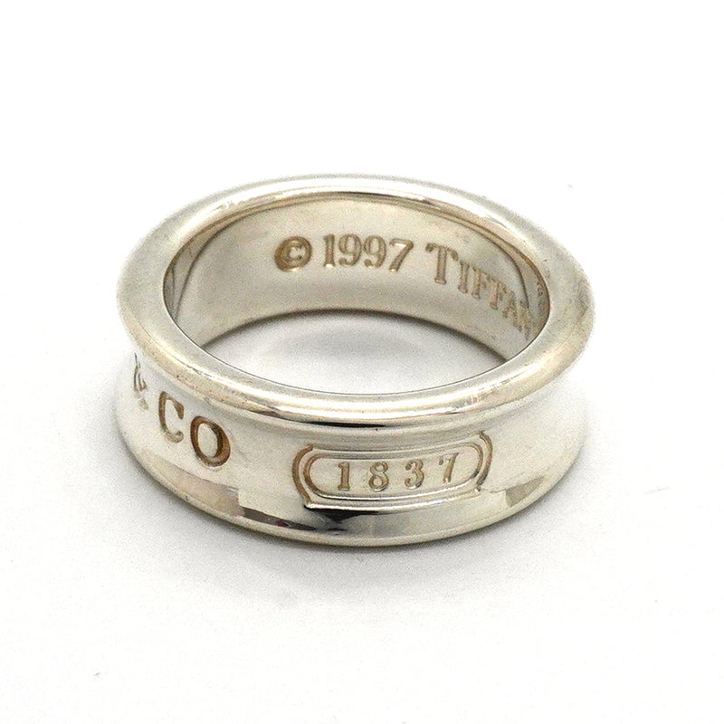 【6jkb0531】ティファニー リング 1837 シルバー925 10号【中古】レディース
