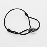 【6jkb0532】カルティエ ブレスレット ベビーラブ 丸型 サークル 4PD K18WG ホワイトゴールド セラミック コットン/ダイヤモンド ブラック【中古】レディース