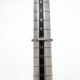 【6jkb0534】ティファニー リング ハーフエタニティ Pt950 プラチナ ダイヤモンド 10号【中古】レディース