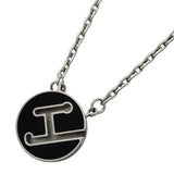 【6jkb0539】エルメス ネックレス ラビリンス 丸型 サークル メタル シルバー【中古】メンズ レディース ユニセックス