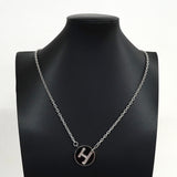 【6jkb0539】エルメス ネックレス ラビリンス 丸型 サークル メタル シルバー【中古】メンズ レディース ユニセックス
