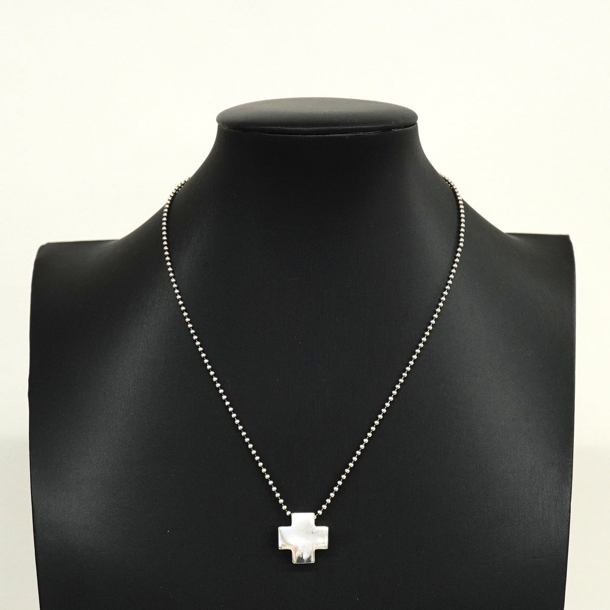 【6jkb0540】ティファニー ネックレス ローマンクロス シルバー925【中古】レディース