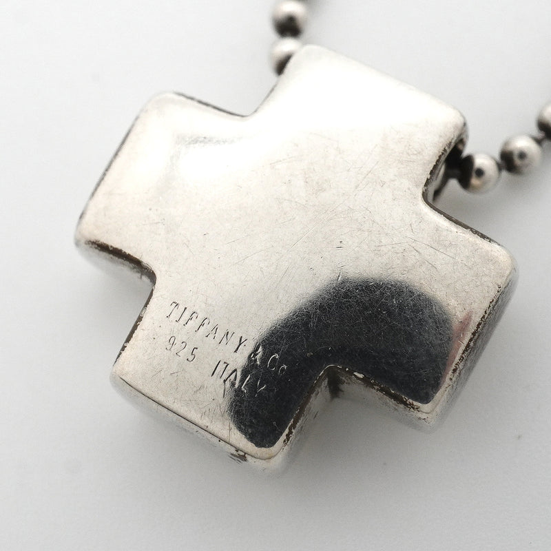 【6jkb0540】ティファニー ネックレス ローマンクロス シルバー925【中古】レディース