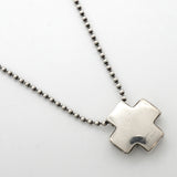 【6jkb0540】ティファニー ネックレス ローマンクロス シルバー925【中古】レディース