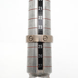 【6jkb0544】カルティエ リング ラブ K18WG ホワイトゴールド ＃65【中古】メンズ