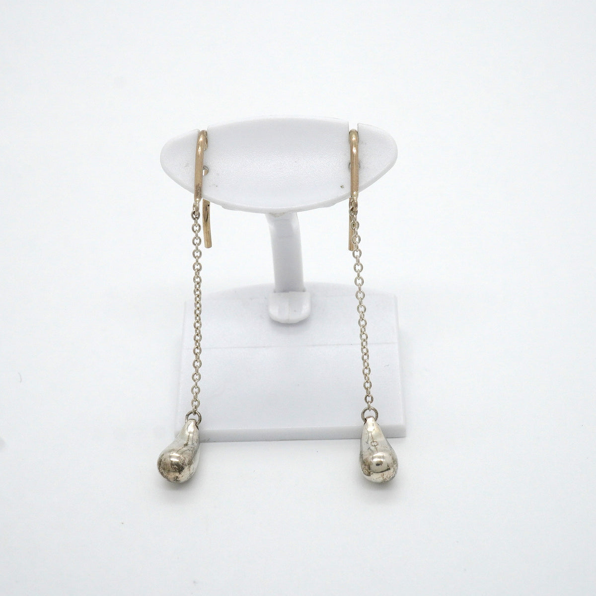 【6jkb0552】ティファニー ピアス ティアドロップ シルバー925【中古】レディース