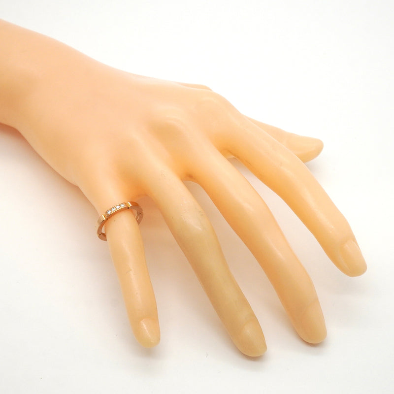 【6jkb0557】カルティエ リング マイヨンパンテール K18PG ピンクゴールド ダイヤモンド ＃49【中古】レディース