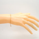 【6jkb0564】ティファニー ブレスレット バイザヤード 1PD K18YG イエローゴールド ダイヤモンド【中古】レディース