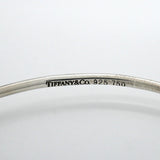 【6jkb0565】ティファニー バングル フック&アイ K18YG イエローゴールド シルバー925【中古】レディース