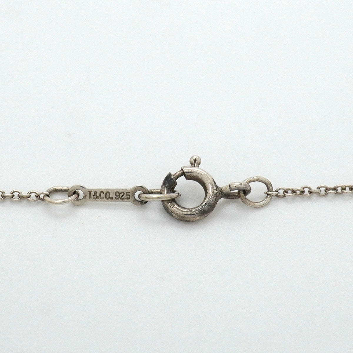 【6jkb0569】ティファニー ネックレス ラビングハート シルバー925【中古】レディース