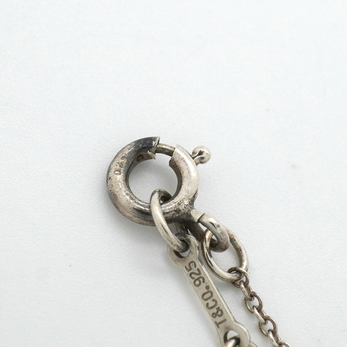 【6jkb0569】ティファニー ネックレス ラビングハート シルバー925【中古】レディース