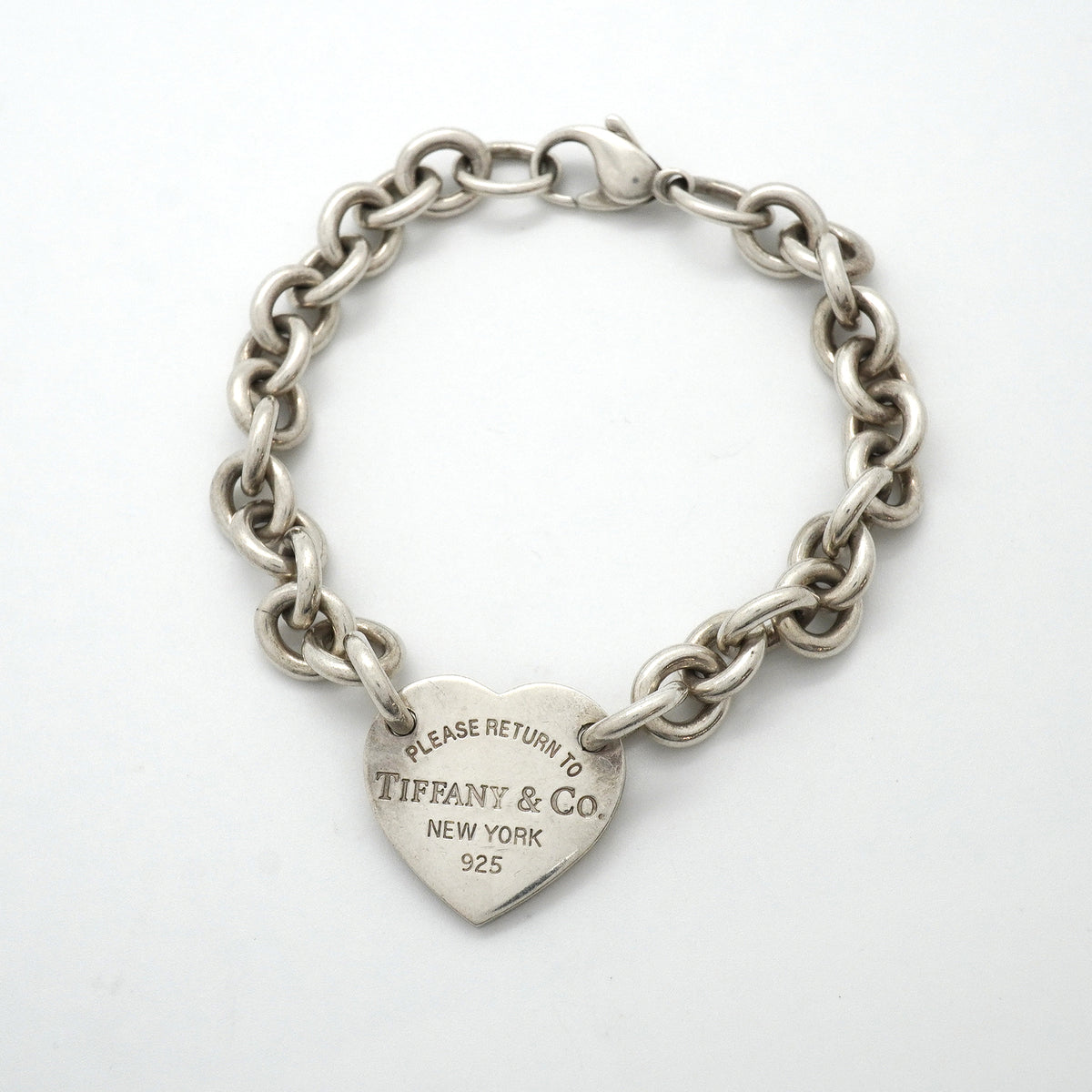 【6jkb0573】ティファニー ブレスレット リターントゥ/ハートタグ シルバー925【中古】レディース
