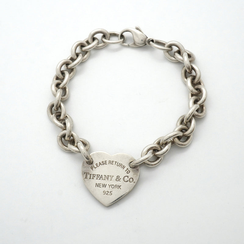 【6jkb0573】ティファニー ブレスレット リターントゥ/ハートタグ シルバー925【中古】レディース