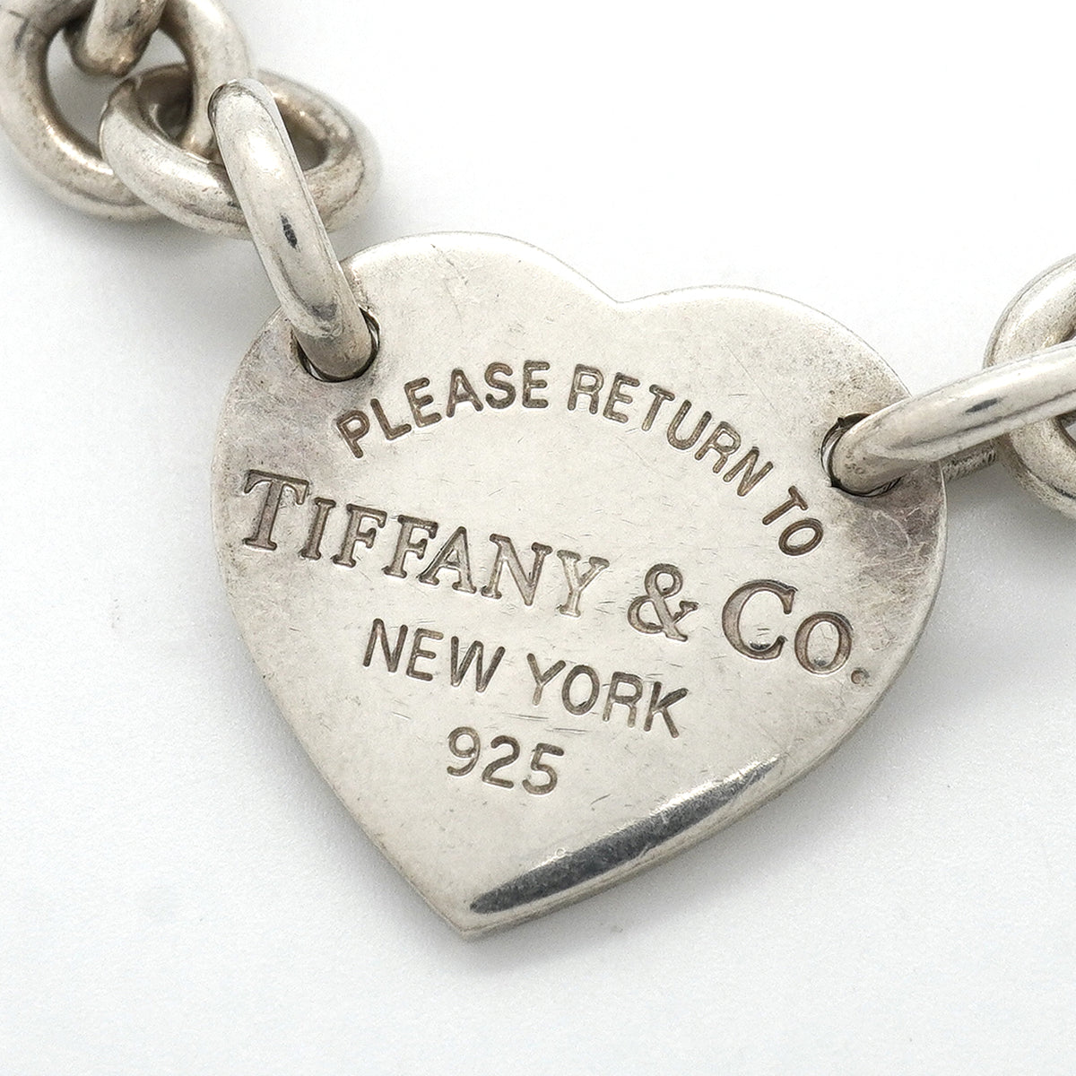 【6jkb0573】ティファニー ブレスレット リターントゥ/ハートタグ シルバー925【中古】レディース