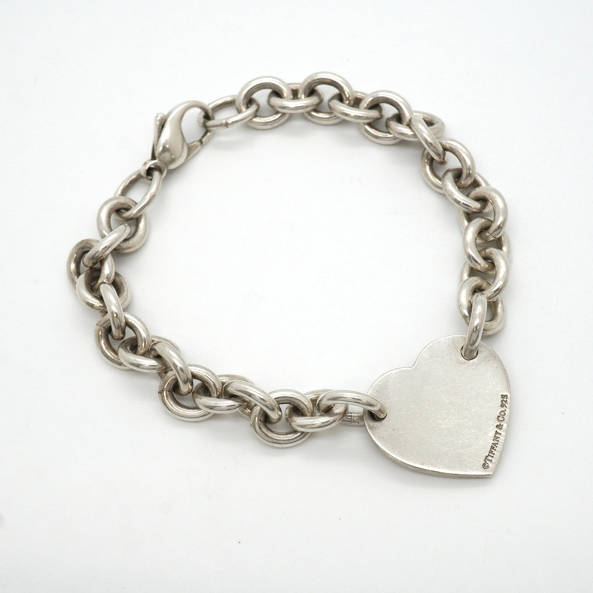 【6jkb0573】ティファニー ブレスレット リターントゥ/ハートタグ シルバー925【中古】レディース