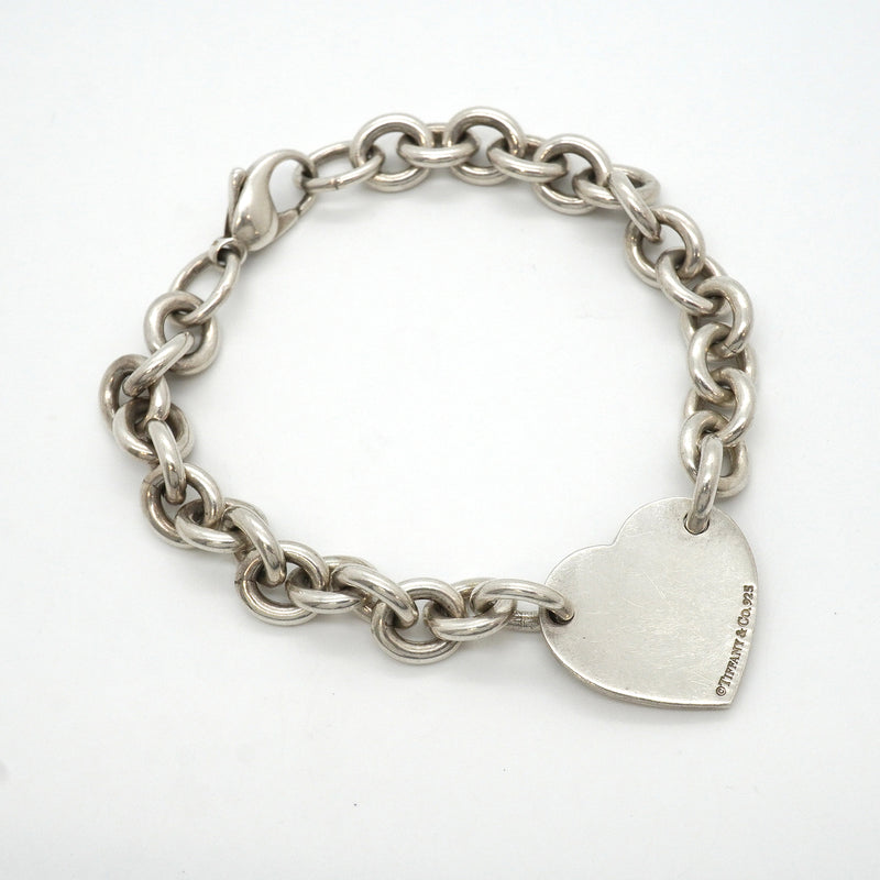 【6jkb0573】ティファニー ブレスレット リターントゥ/ハートタグ シルバー925【中古】レディース