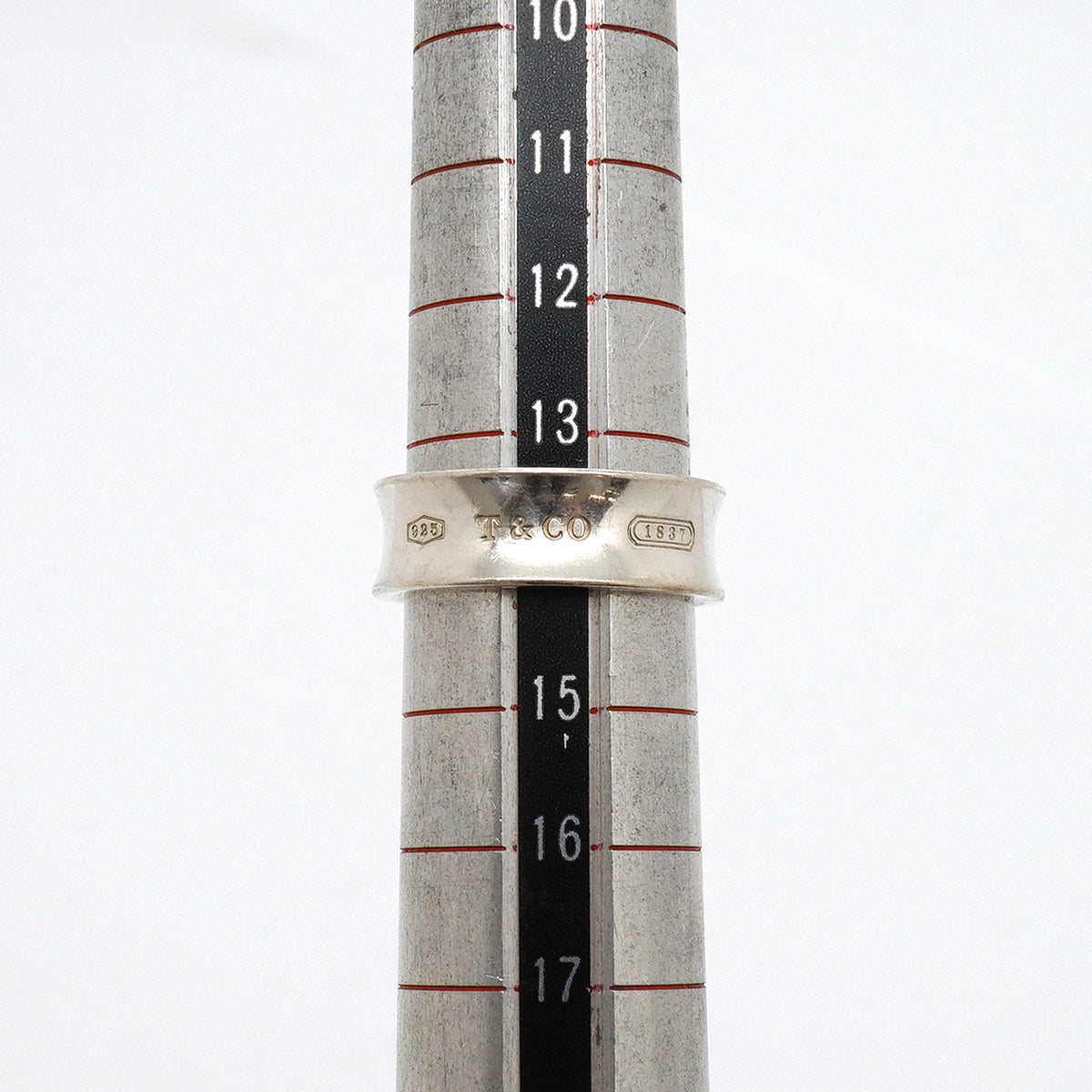 【6jkb0614】ティファニー リング 1837 シルバー925 14号【中古】レディース