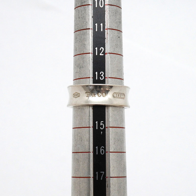 【6jkb0614】ティファニー リング 1837 シルバー925 14号【中古】レディース