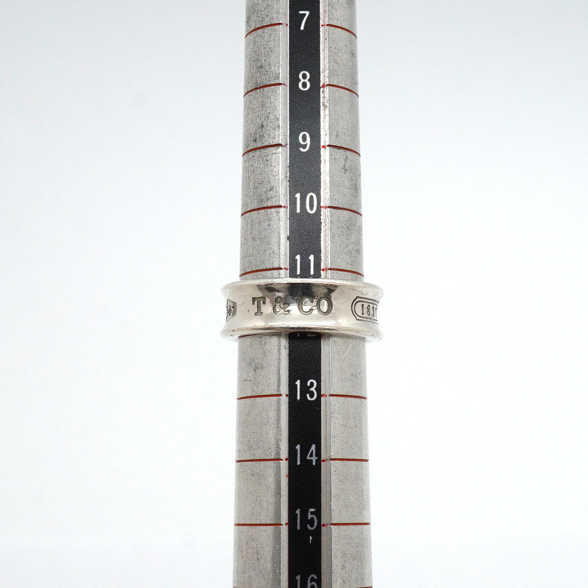 【6jkb0619】ティファニー リング ナロー シルバー925 12号【中古】レディース