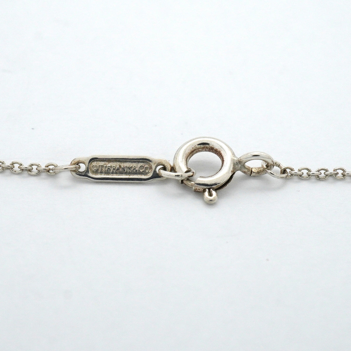 【6jkb0620】ティファニー ネックレス ダブルリターントゥハート シルバー925 ピンク【中古】レディース