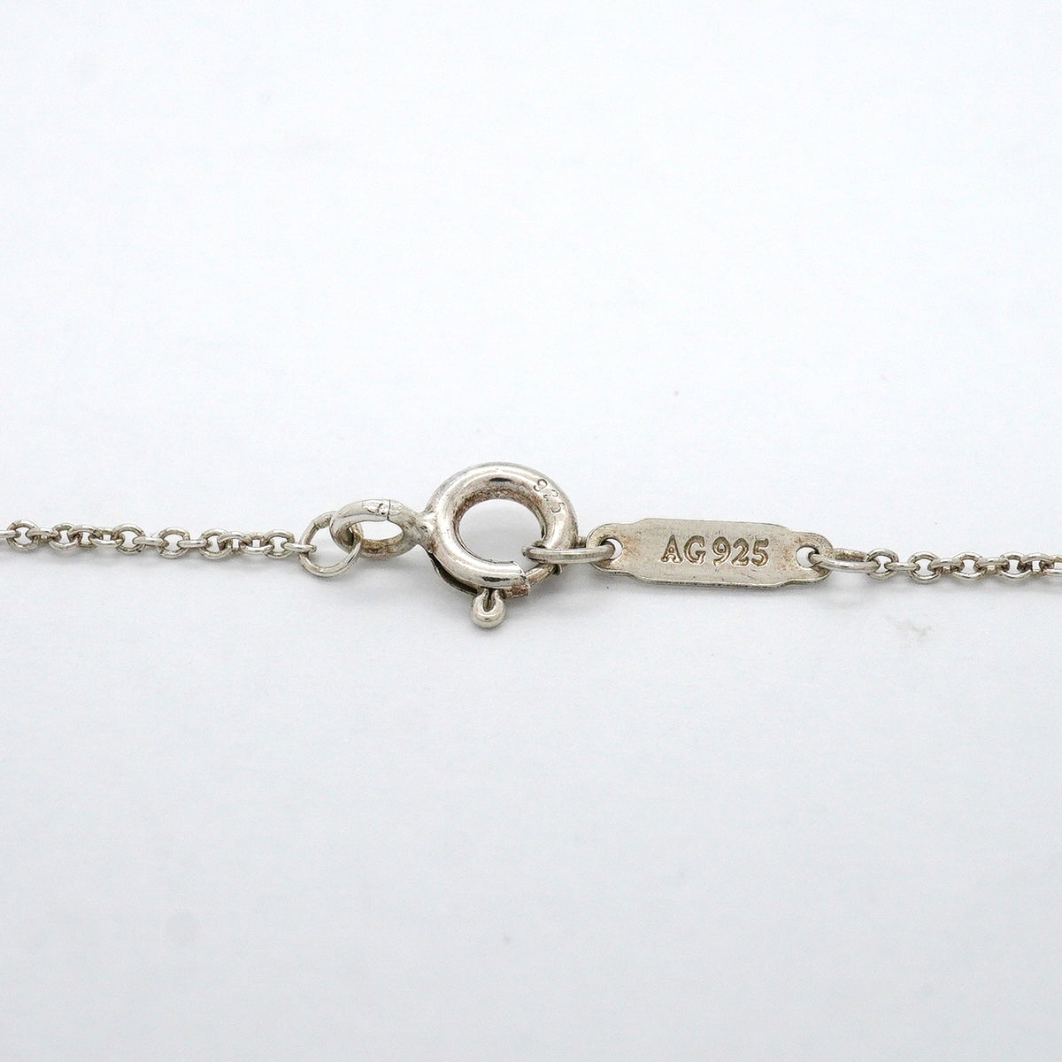 【6jkb0620】ティファニー ネックレス ダブルリターントゥハート シルバー925 ピンク【中古】レディース