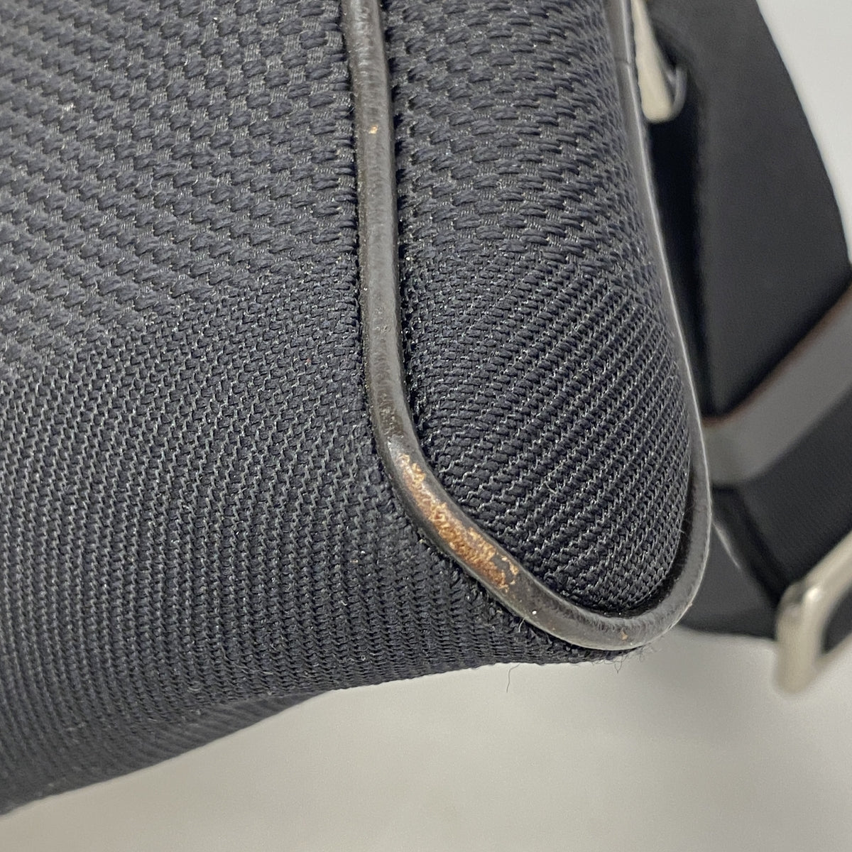 【6ka0009】ルイヴィトン ウエストバッグ ダミエ・ジェアン アクロバット M93620 ノワール【中古】メンズ